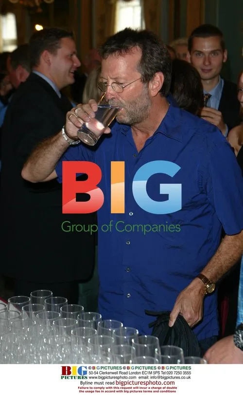 Eric Clapton at National Sporting Club Lunch