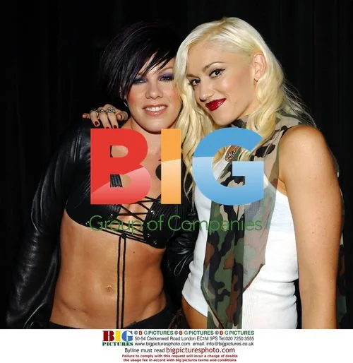 Pink and Gwen Stefani at 2002 MTV VMAs
