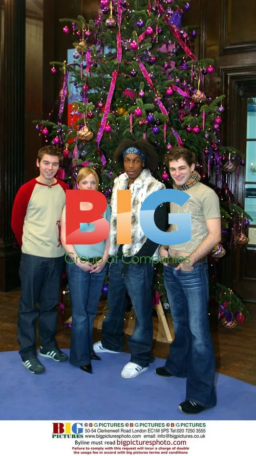 BBC's Fame Academy finalists celebrate