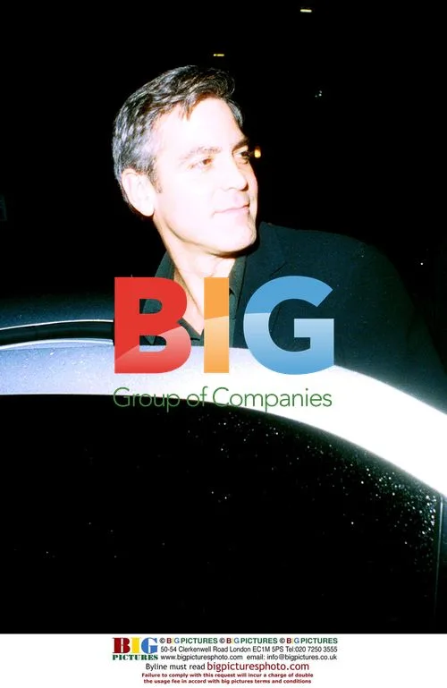 George Clooney and Mariella Frostrup at Zuma