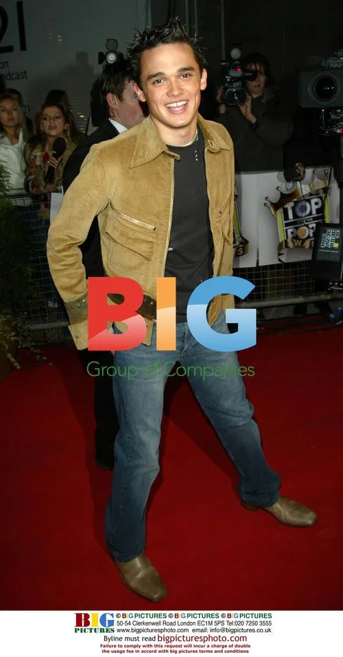 Gareth Gates at Top of the Pop Awards