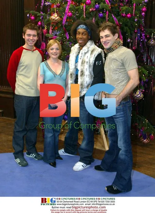 Final Four of BBC's Fame Academy Celebrate