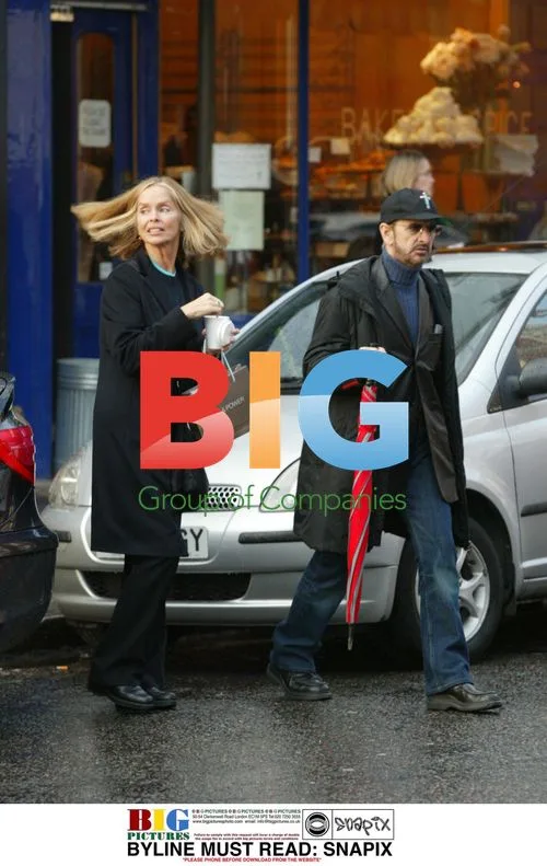 RINGO STARR Shopping with Barbara Bach