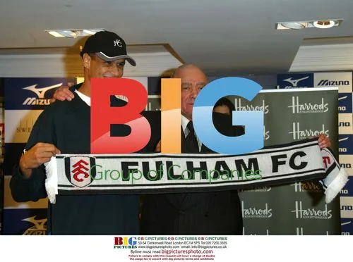 Rivaldo At Harrods In London