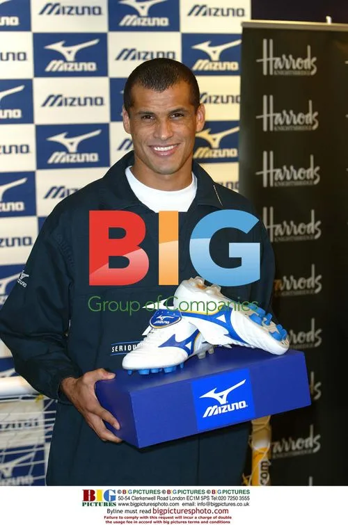 Rivaldo at Harrods in London