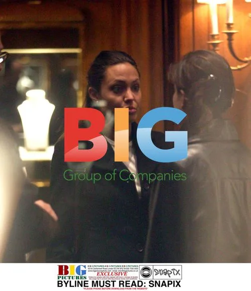 Angelina Jolie Shopping in West London