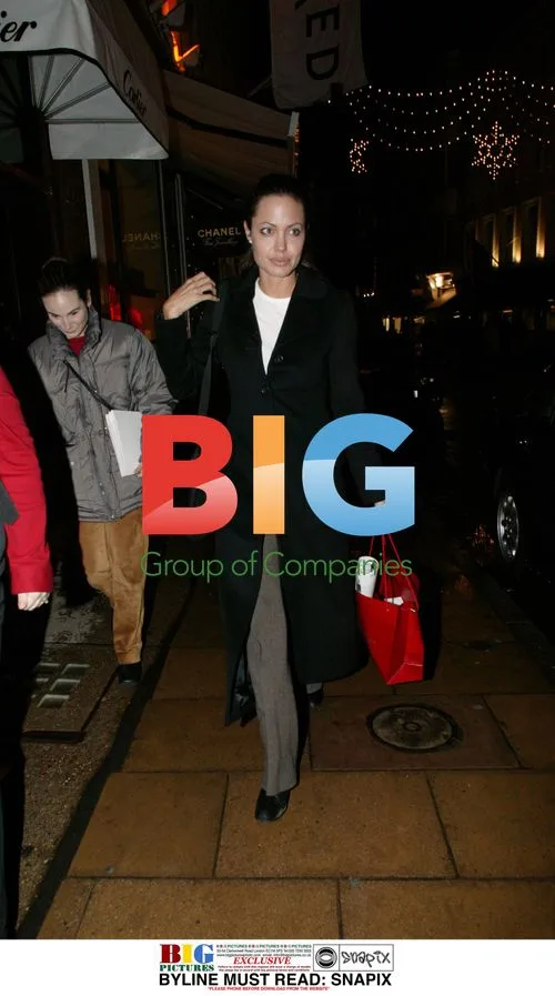 Angelina Jolie Shopping in West London