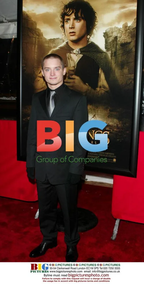 Elijah Wood at 'The Lord of the Rings' Premiere
