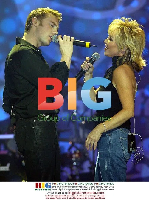 Lulu and Ronan Keating at Capital FM Christmas Live