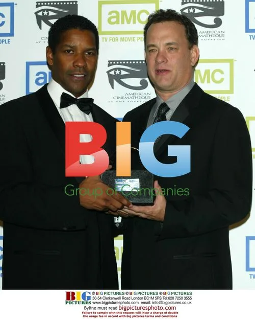 Denzel Washington and Tom Hanks at American Cinematheque Honoring