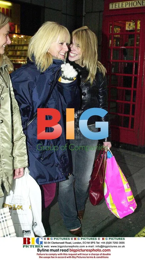 Pop singer Billie Piper in Covent Garden