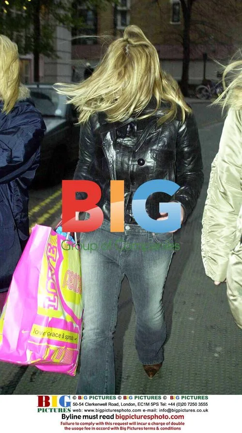 Billie Piper Out in London