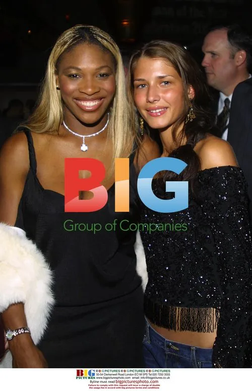 Serena Williams and Dari Maximova at SI Party