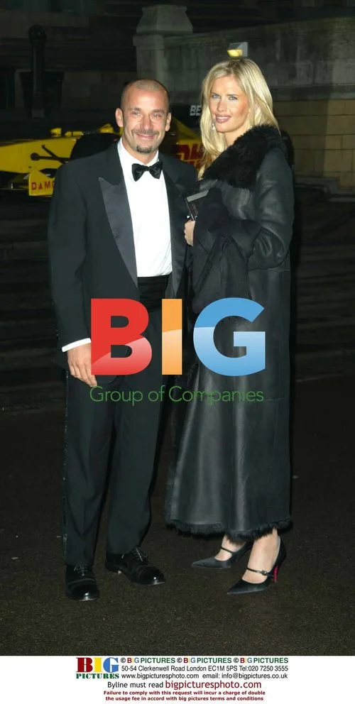 Gianluca Vialli and Kathrine White at Monaco Grand Prix Ball