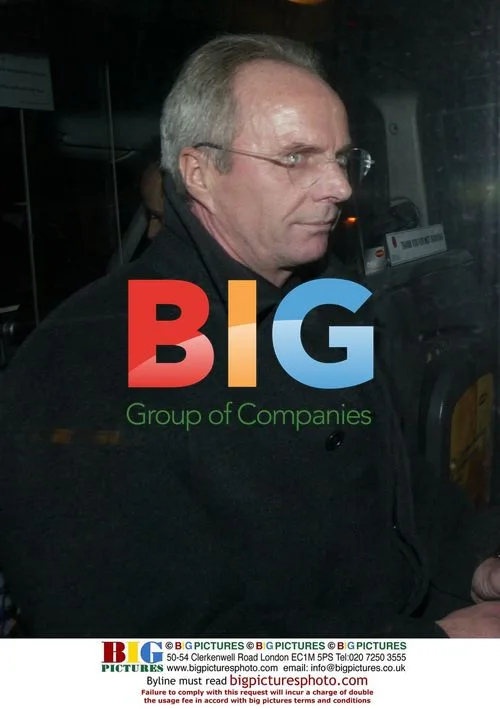 Sven Goran Eriksson and Nancy Dell'Olio Leaving the Ivy