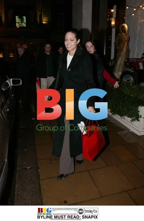 Angelina Jolie Shopping in West London