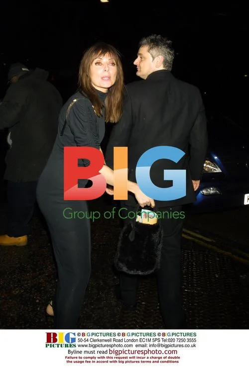 Carol Vorderman and Husband at British Comedy Awards