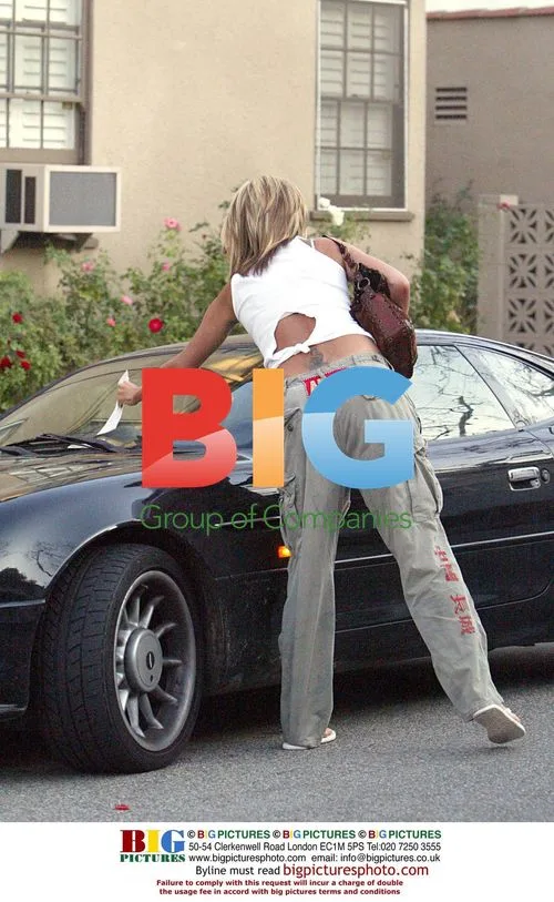 Rachael Hunter Finds Parking Ticket in Beverly Hills