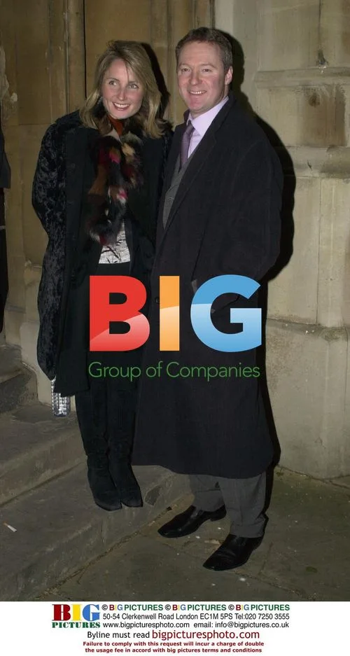 Rory Bremner and partner at Nordoff-Robbins concert
