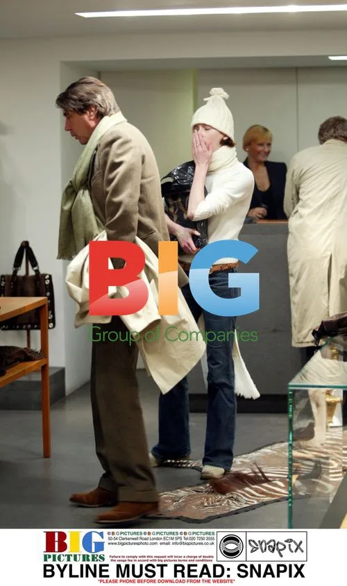 Bryan Ferry Shopping with Girlfriend Katie in London