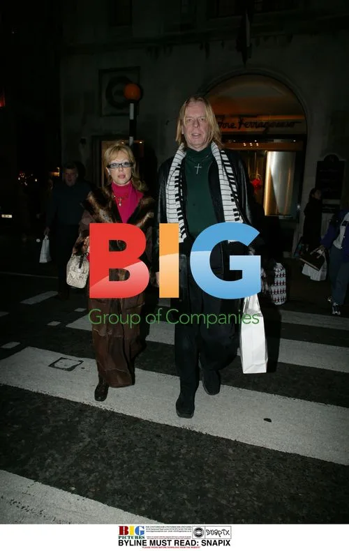 Rick Wakeman spotted Christmas shopping in Mayfair