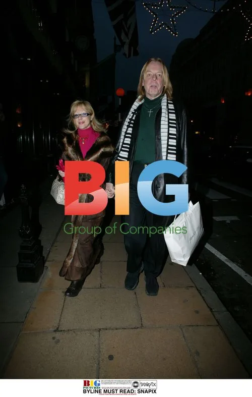 RICK WAKEMAN spotted Christmas shopping in Mayfair