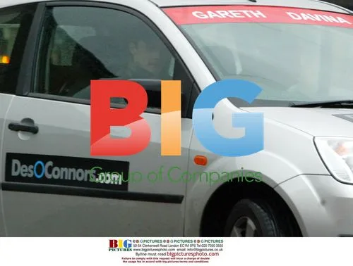 Pop Star Gareth Gates Takes Driving Lesson