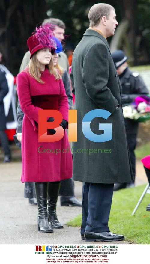 Royal Family at Christmas Service