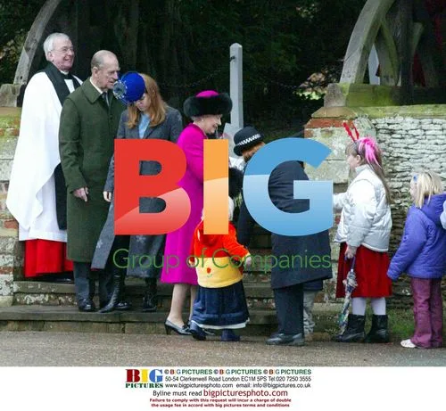 Royal Family Attends Christmas Service