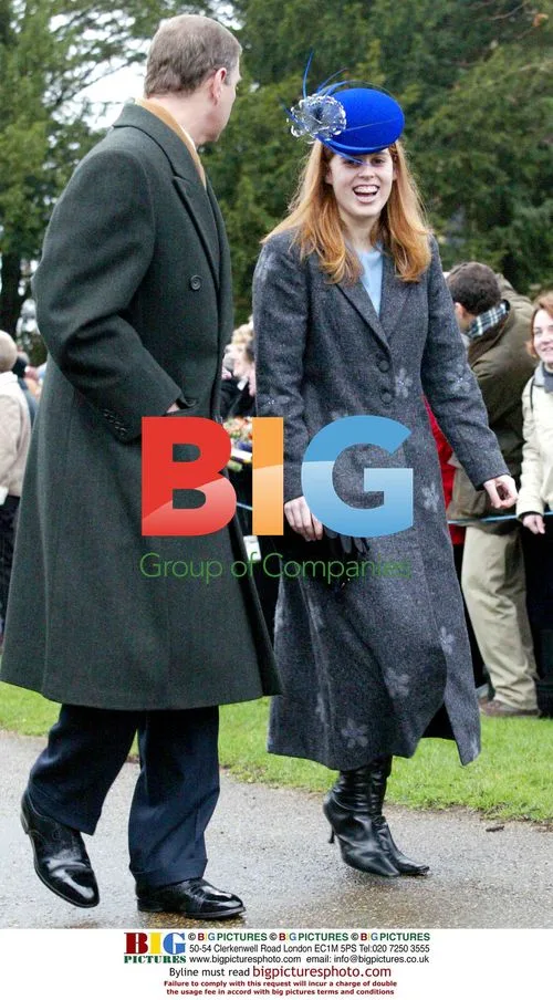 Royal Family at Sandringham Church