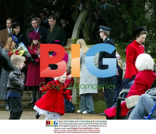 Royal Family Attends Christmas Service