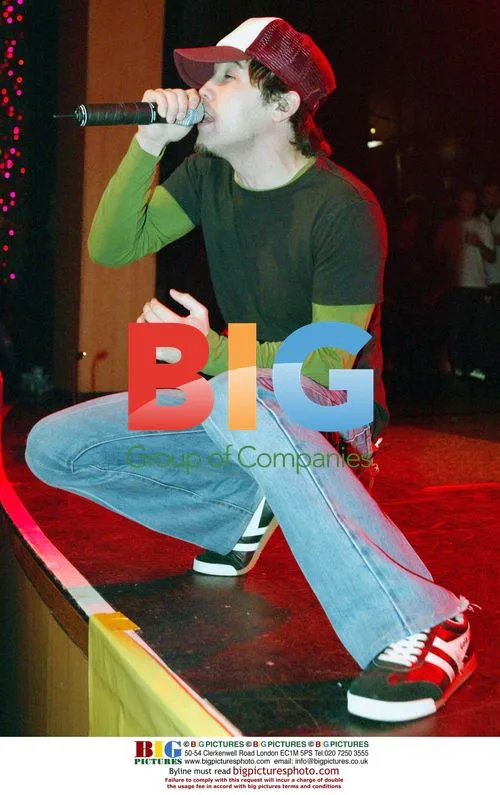 Doug Robb of Hoobastank performs in Las Vegas