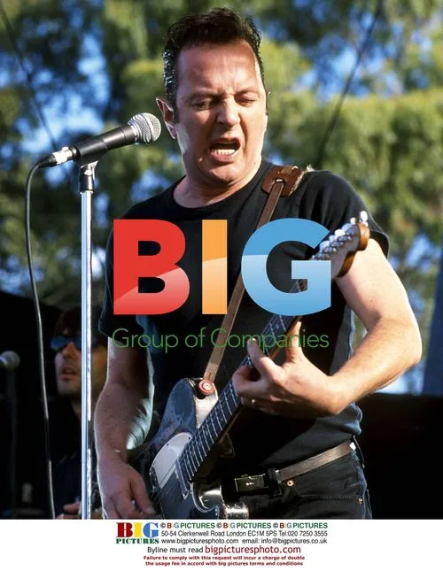 Joe Strummer Performing with The Mescaleros