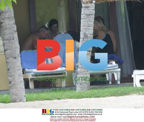 Rudy Voller on Christmas holiday in Mauritius
