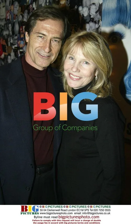 Donna Hanover and Ed Oster Backstage at Hairspray