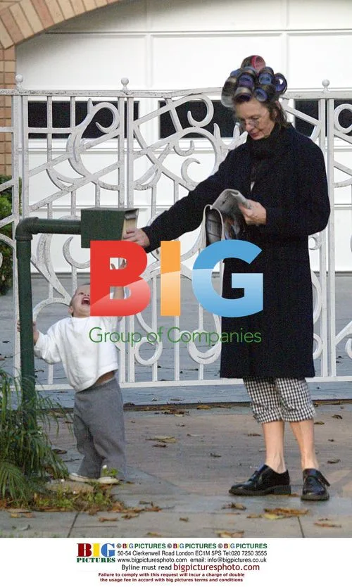 Diane Keaton Out with Son in Beverly Hills