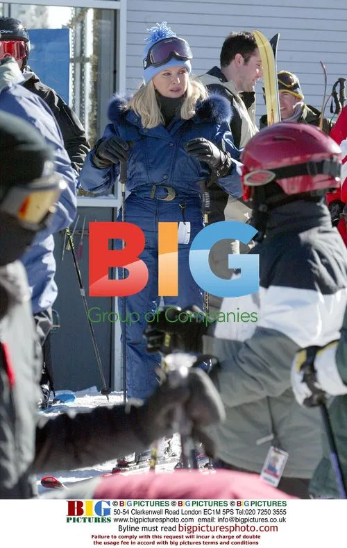 Ivana Trump Skiing in Aspen