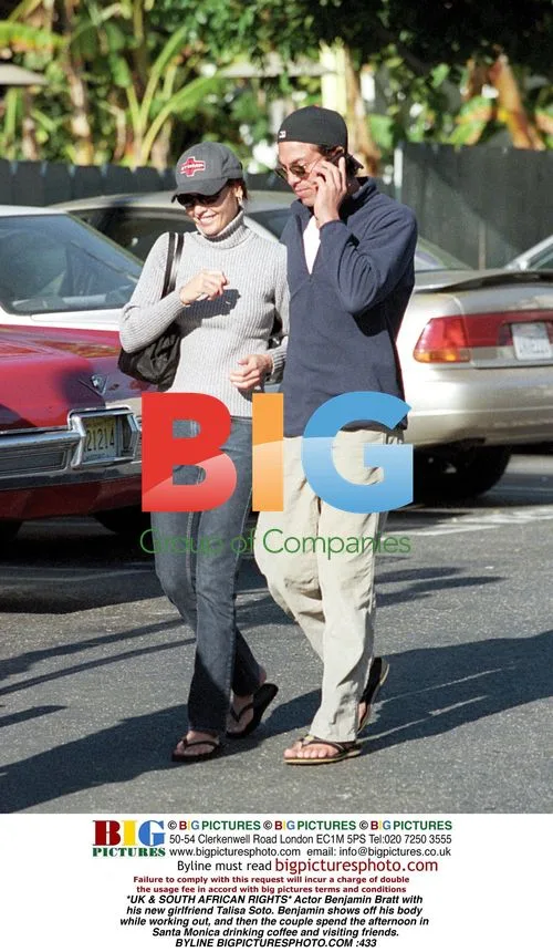 Benjamin Bratt and Talisa Soto in Santa Monica