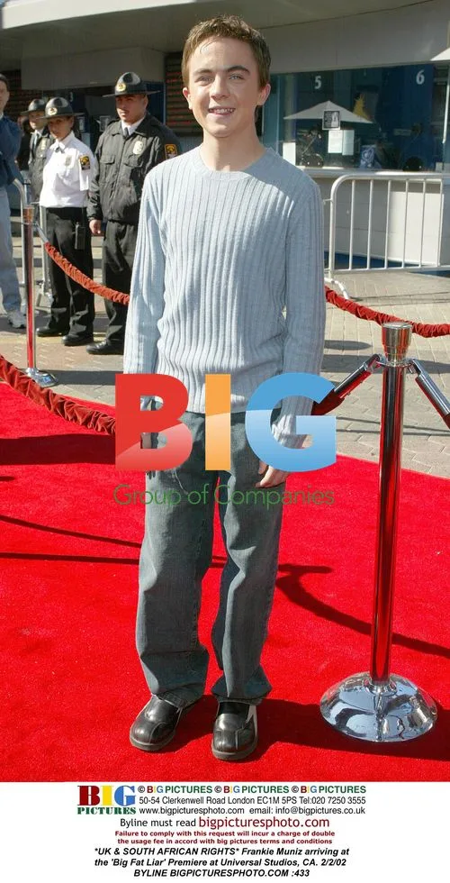 Frankie Muniz at 'Big Fat Liar' Premiere