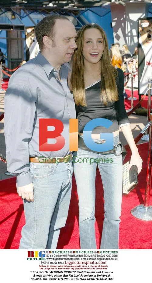 Paul Giamatti and Amanda Bynes at 'Big Fat Liar' Premiere