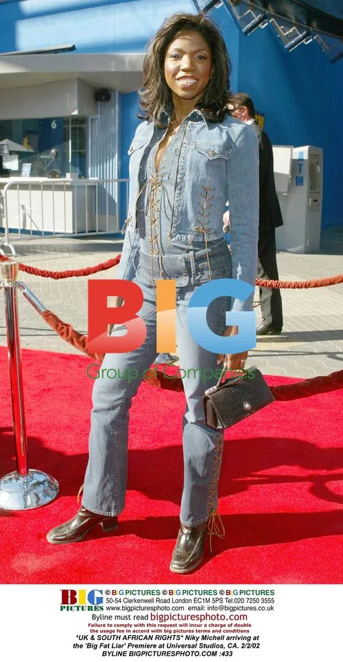 Niky Michell at 'Big Fat Liar' Premiere