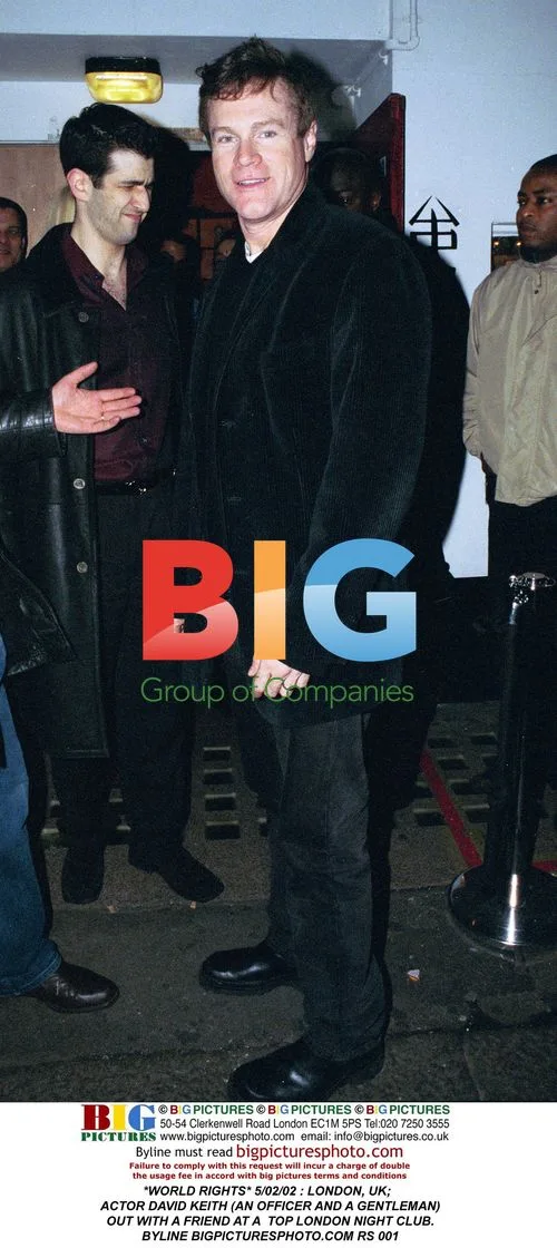 David Keith out at London nightclub