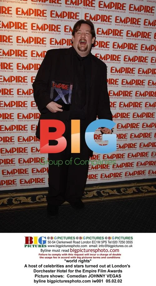 Stars at Empire Film Awards in London