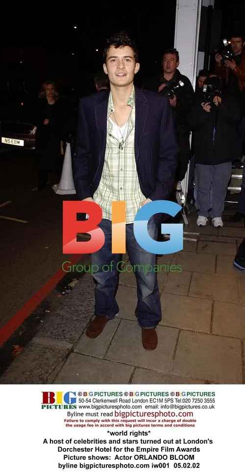 Orlando Bloom at Empire Film Awards