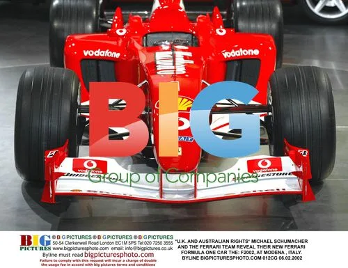 Michael Schumacher and Ferrari Reveal New F2002 Car