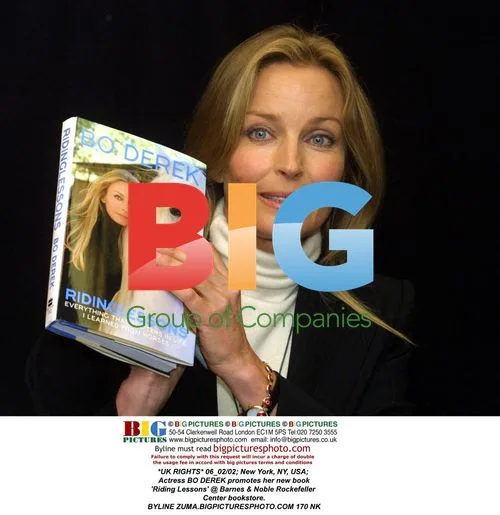 Bo Derek promotes 'Riding Lessons' book
