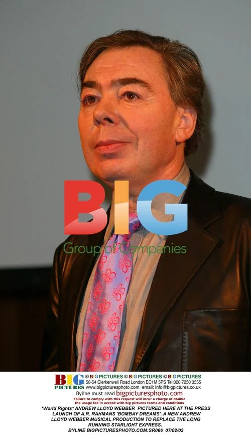 Andrew Lloyd Webber at 'Bombay Dreams' launch