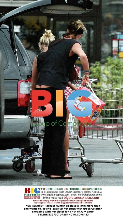 Rachael Hunter Displays Too Much