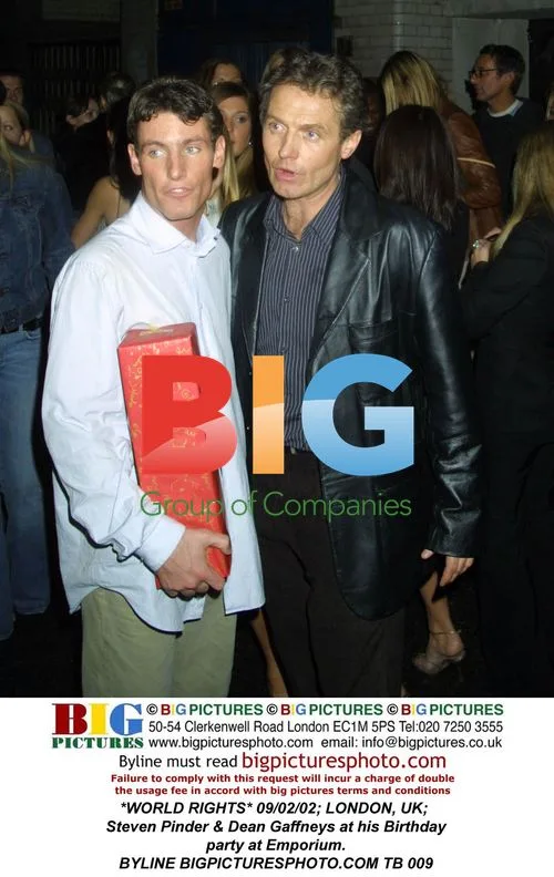Steven Pinder & Dean Gaffney at Birthday Party