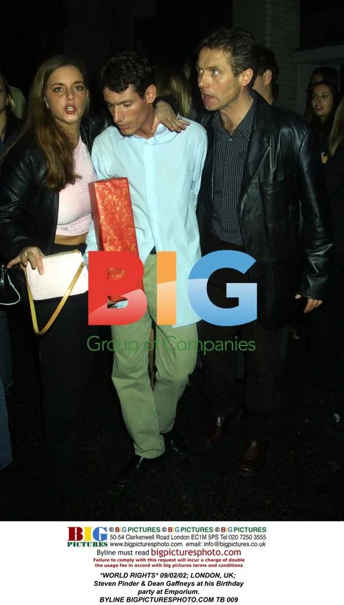 Steven Pinder & Dean Gaffney at Birthday Party